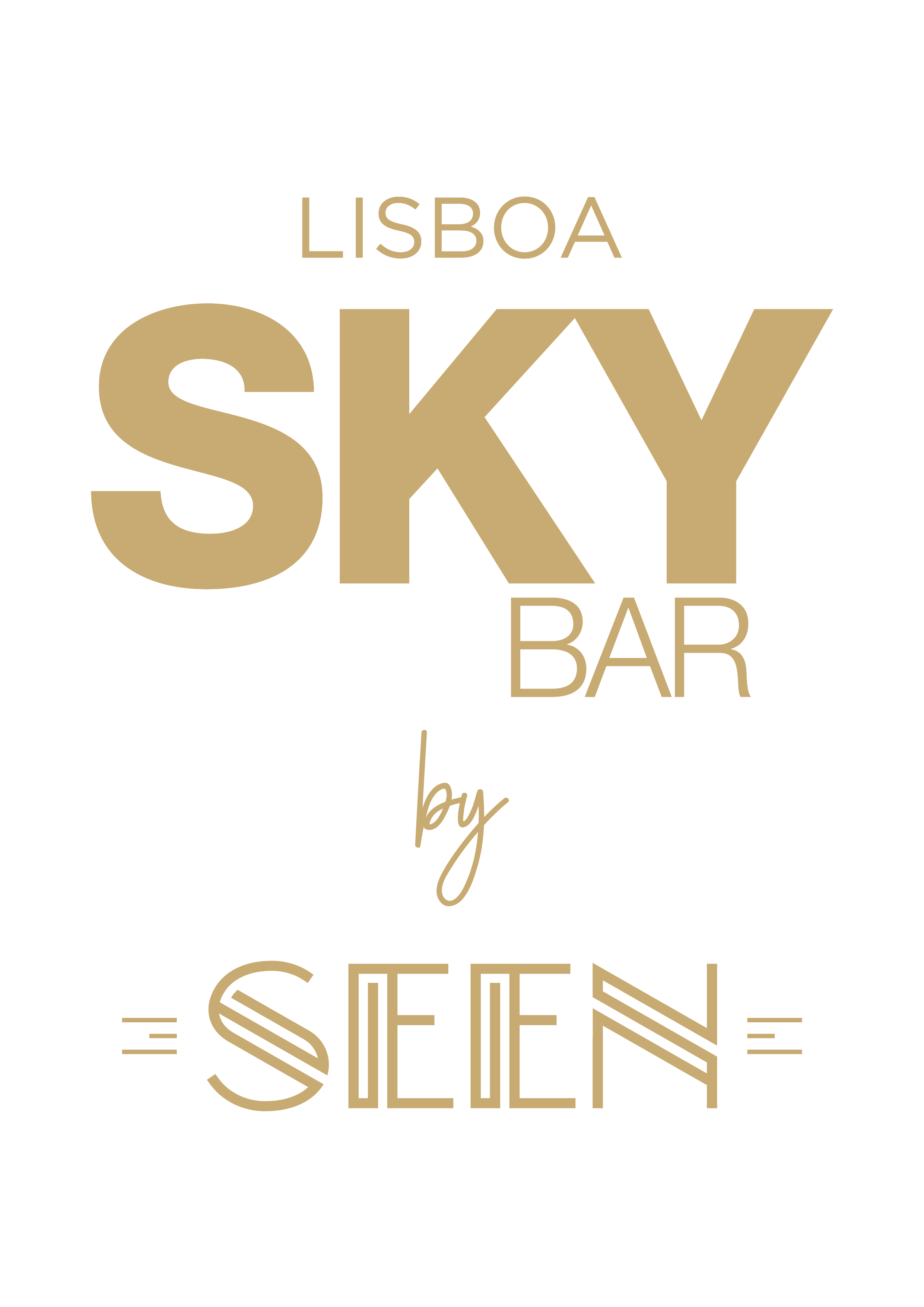 Logo Sky Bar Lisboa + SEEN